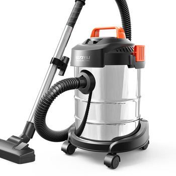 亿力工业级吸尘器商用家用装修美缝干湿吹三用 汽车车载吸水除尘器大吸力有线手持桶式吸尘机6263-15L 