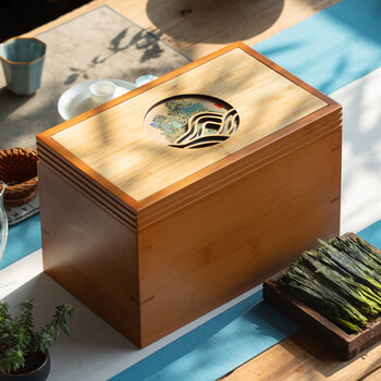 音朗 茶叶绿茶 雨前特级太平猴魁2026新茶捏尖茶叶礼盒送长辈领导250g