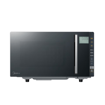 美的（Midea）微碳系列微波炉家用微烤一体机不锈钢内胆一级能效平板25升解冻解热PC23M8