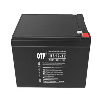 OTP ups不间断电源 12v12ah免维护铅酸蓄电池 消防/报警系统（SMT10001-CH适配）IRB12-12