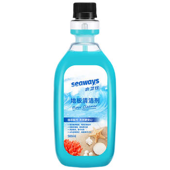 水卫仕  地板清洁剂（香茅）500ml/瓶 多功能油污净洗洁精消毒液洗衣机