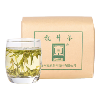 贡牌 绿茶经典龙井茶三级200g2025年雨前纸包装