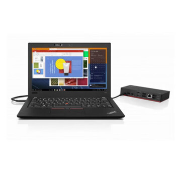 联想ThinkPad扩展坞 笔记本台式机桌面扩展器 Type-C接口支持3台4K显示 40AY0090CN 联想ThinkPad扩展坞 笔记本台式机桌面扩展器 Type-C接口支持3台4K显示 40AY0090CN