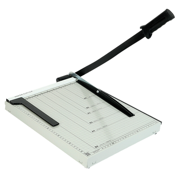 天章办公(TANGO)B4钢质切纸机380mm*300mm切纸刀/裁纸刀/裁纸机(可切B4\A4\B5\A5及以下)