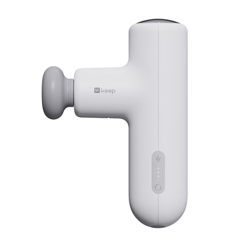Keep热敷筋膜枪肌肉放松电动按摩器肩颈腰背运动舒缓肌肉放松仪G2 Air -活力白