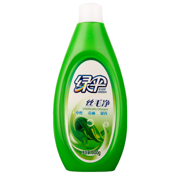绿伞丝毛净500g/瓶 真丝羊绒羽绒服洗涤剂 中性洗衣液 不变形不缩水