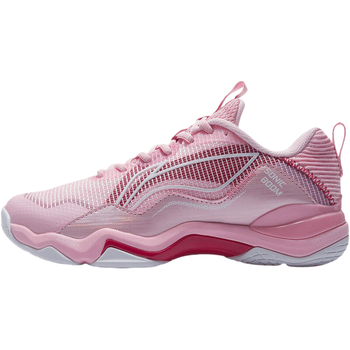 李宁音爆EG3.0女子缓震羽毛球专业比赛鞋AYZR004 浅粉红-1 38