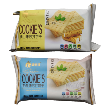 雷布特亿利达奶盐味苏打饼淮山味苏打饼咸饼干3斤2斤奶盐淮山