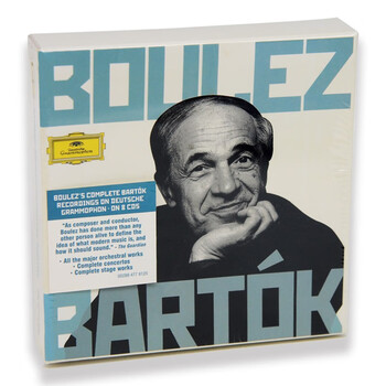 巴托克作品集布列兹boulezbartok8cd