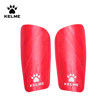 KELME卡尔美 足球护腿板比赛训练护小腿减震加厚护具8201HJ5003 红色 L
