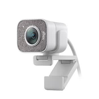 罗技（Logitech） StreamCam 高清摄像头家用网课台式电脑1080P视频会议网络摄像头 白色 