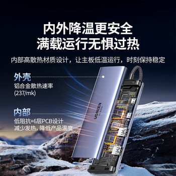 绿联Type-C扩展坞USB-C转HDMI/VGA/DP转换器适用MacBook笔记本电脑iPad平板 9合1 15375 绿联Type-C扩展坞USB-C转HDMI/VGA/DP转换器适用MacBook笔记本电脑iPad平板 9合1 15375