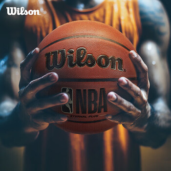 Wilson威尔胜NBA系列ETERNAL PLUS吸湿皮料防滑室内外成人7号比赛篮球