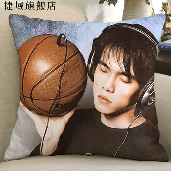 jay周杰伦周边抱枕同款专辑海报照片摆件人形公仔diy生日礼物18宝宝绒