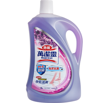 花王（KAO）地板清洁剂薰衣草香3L 原装进口木地板大理石地板净 瓷砖地板水