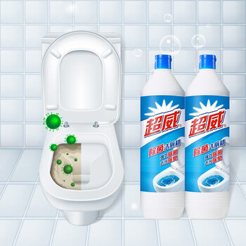 超威洁厕剂去渍强力去污去异味洁厕清洁剂 强效洁厕净 500克*2瓶