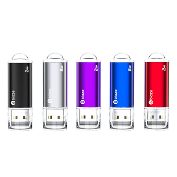 毕亚兹 1GB USB2.0 招标投标U盘 小容量 迷你 公司企业竞标专业U盘优盘 10个/盒 UP015