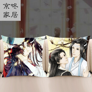 魔道祖师抱枕蓝忘机腐向抱枕魏无羡江澄金光瑶薛洋坐垫 魔道5036 5037