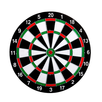 英辉（INVUI）飞镖盘套装家用比赛金属网架支架双面植绒