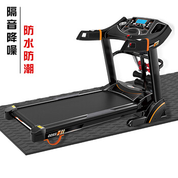 驰尚专业跑步机垫子防潮地垫降噪音垫子减震垫跑步机加厚隔音垫