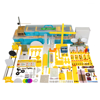 冠军之星【全网低价】初中物理实验器材全套电学磁学光学力学声学热学实验箱盒初二初三八九年级中学学生