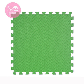 加厚拼接泡沫地垫榻榻米地垫防滑垫坐垫 绿色 60x60x1