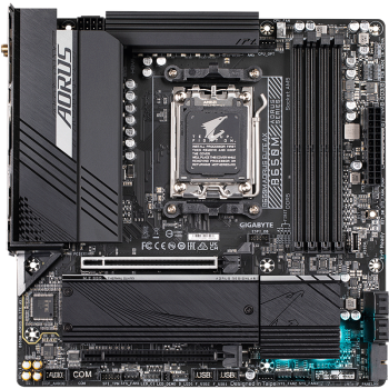 技嘉（GIGABYTE）小雕WIFI B650M AORUS ELITE AX WIFI6主板DDR5支持AMD CPU AM5 7950X3D/7900X3D/7800X3D