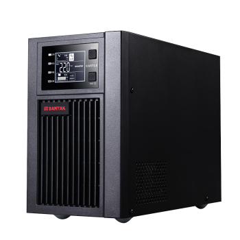 山特（SANTAK）C1KS 1000VA/1000W在线式UPS不间断电源外接电池长效机负载800W供电3小时左右