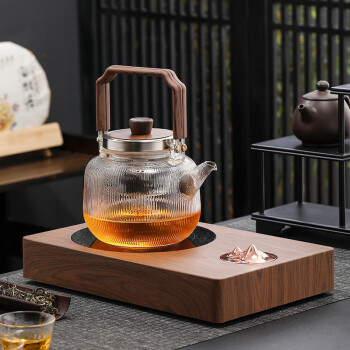 匠之典作玻璃煮茶壶家用电陶炉煮茶三界电茶壶家用煮茶器蒸茶壶全自动