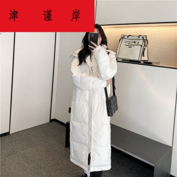 女生冬季羽绒服中长款高中生穿女2021新款韩版ifashion学生加厚宽松