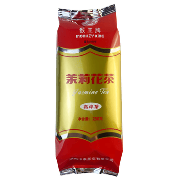 猴王牌茉莉花茶茉莉高碎横县茉莉花茶浓香型特级250g袋装茶芯