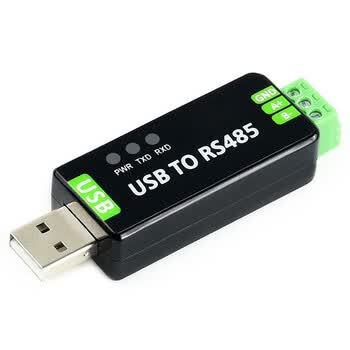 丢石头 USB转RS485串口模块 工业级串口通信转换器 双向传输