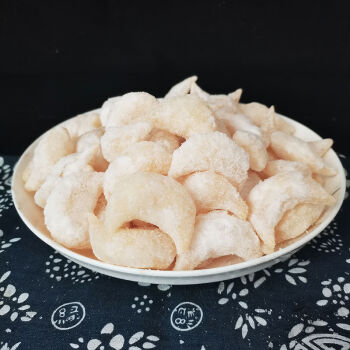 红桔饼羊角蜜红金果蜜三刀河南山东传统面食糕点怀旧零食 白羊角蜜 1