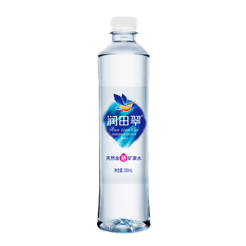 润田翠（runtian） 天然含硒矿泉水 会议办公 家庭饮用水  350ml*24瓶 整箱