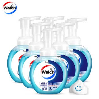 威露士泡沫洗手液健康呵护300ml*6 抑菌99.9%泡沫易冲洗 保障家人健康