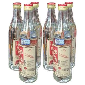 地瓜烧酒粗粮地瓜酒38度42度白酒480ml2正宗红薯酒粗粮酒水批发6瓶