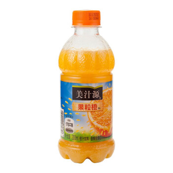 宓蝶雪碧芬达单瓶小瓶装迷你瓶装碳酸饮料汽水果粒橙300ml