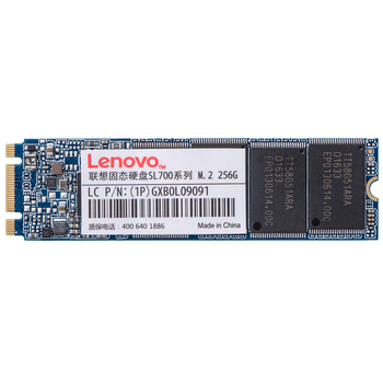 联想（Lenovo）256GB SSD固态硬盘 M.2(SATA) SL700固态宝系列 2280板型
