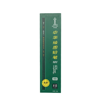中华【热门商品】中华 101-HB 绘图书写铅笔 HB铅笔学生书写铅笔 儿童节礼物 12支/盒