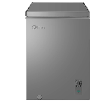 美的（Midea）100L单温家用冰柜减霜冷藏冷冻柜两用小冰柜一级能效节能冷柜小型冰箱BD/BC-100KMF(E)