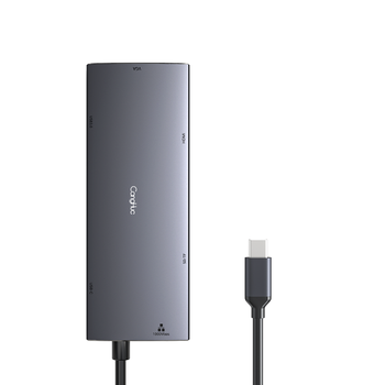 CangHua Type-C扩展坞iPadPro苹果15/16/17电脑MacBook华为笔记本USB-C转HDMI转换器拓展网口转接头分线器