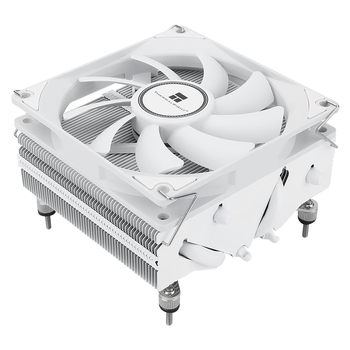 利民（thermalright）AXP90-X53 WHITE 白色下压风冷散热器 53mmAGHP热管全回流焊工艺 双平台全金属背板扣具