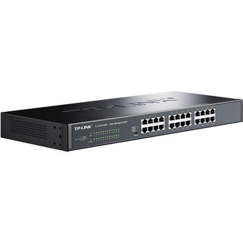 普联(TP-LINK)24口千兆POE供电交换机TL-SG2024MP企业级网络摄像头专用安防监控网线分线器 普联(TP-LINK)24口千兆POE供电交换机TL-SG2024MP企业级网络摄像头专用安防监控网线分线器