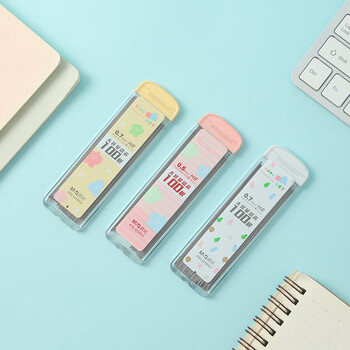 晨光（M&G）树脂铅芯HB自动铅笔替芯0.7mm学生考试铅笔芯90mm*100根/盒ASLQ3802HB7 3盒装