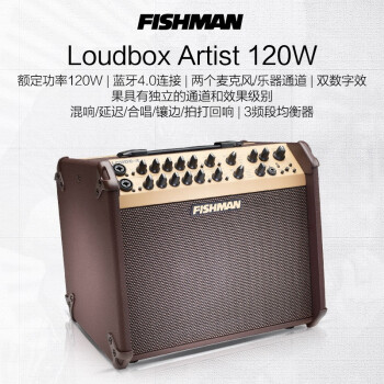 fishman渔夫民谣原声木吉他弹唱音箱loudboxmini箱琴音响拾音器artist