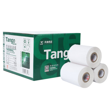 天章 （TANGO）新绿天章热敏收银纸 80*60mm(36米/卷)40卷 餐饮外卖收银机打印纸 酒店超市收银小票纸【无管芯】