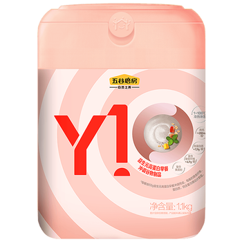 五谷磨房Y10益生元高蛋白高纤高钙早餐代餐粉1100g