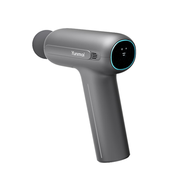 云麦专业级筋膜枪PB2S智能轻巧便携按摩枪深层肌肉放松颈膜器肌模枪按摩器按摩仪灰 运动健身推荐