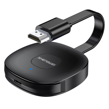 胜为手机无线投屏器 5G横竖屏音视频同屏万能神器 支持苹果安卓手机笔记本电脑连接电视 DHD0010G