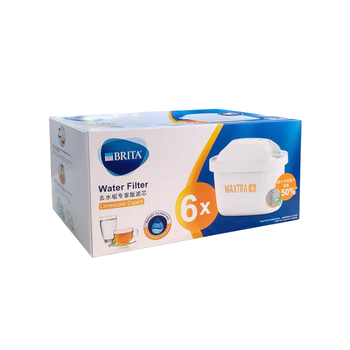 碧然德（BRITA）家用滤水壶净水滤芯MAXTRA+LE去水垢专家版通用多效滤芯6枚装